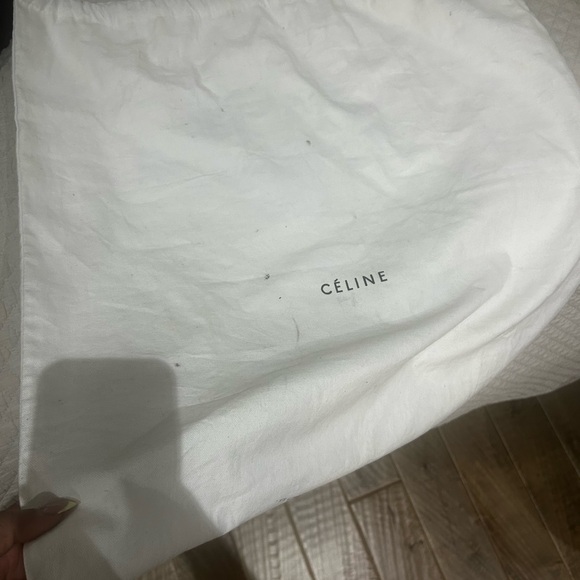 Large CÉLINE pebble leather phantom Bag - Picture 15 of 16